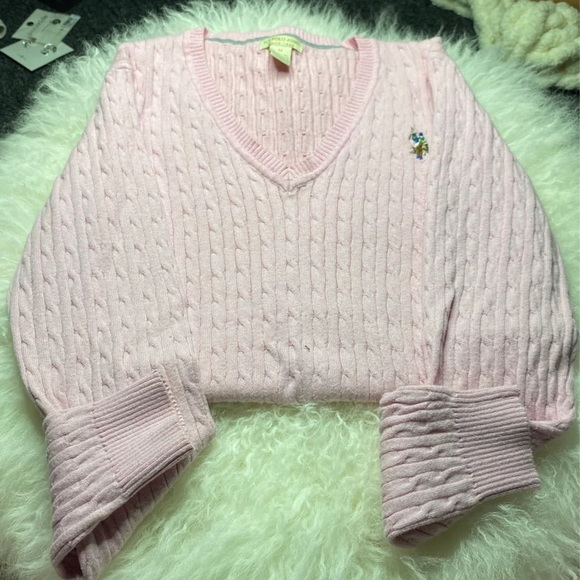 Pink Ralph Lauren Sweater - Picture 1 of 4